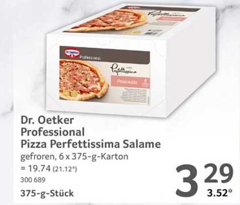 Dr. Oetker Professional Pizza Perfettissima Salame
