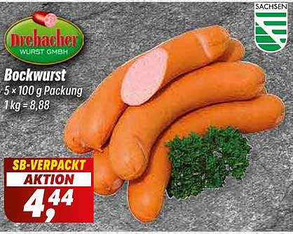 Drebacher Bockwurst 5 x 100 g Packung