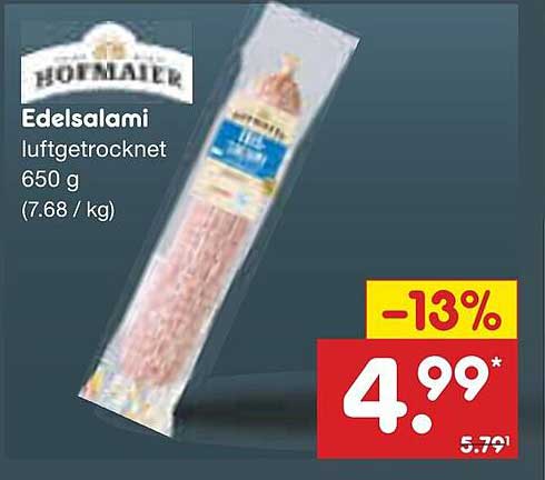Edelalami luftgetrocknet 650 g