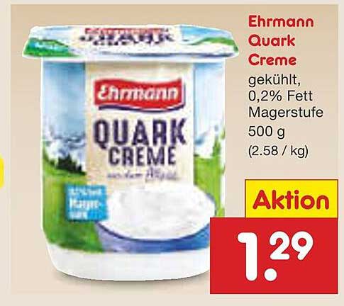 Ehrmann Quark Creme, 500 g