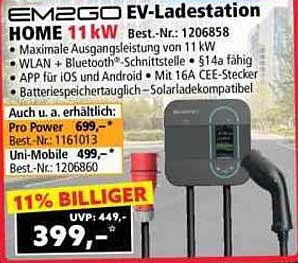 EM2GO EV-Ladestation HOME 11 kW