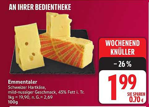 Emmentaler – Schweizer Hartkäse für Genießer