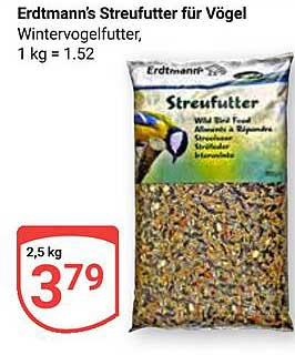 Erdtmann's Streufutter für Vögel - 2,5 kg