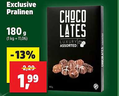 Exclusive Pralinen 180 g