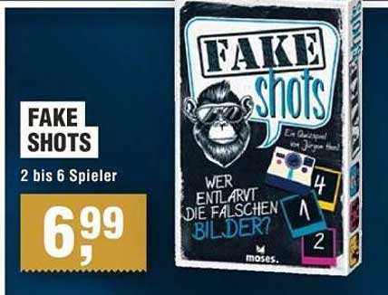 Fake Shots - Ein Gesellschaftsspiel für 2 bis 6 Spieler