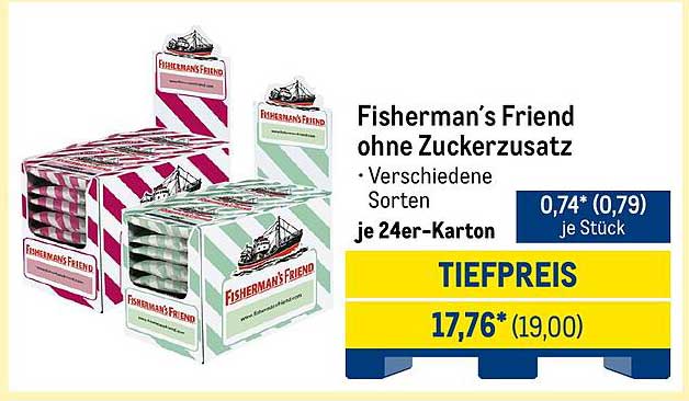 Fisherman’s Friend ohne Zuckerzusatz - Verschiedene Sorten