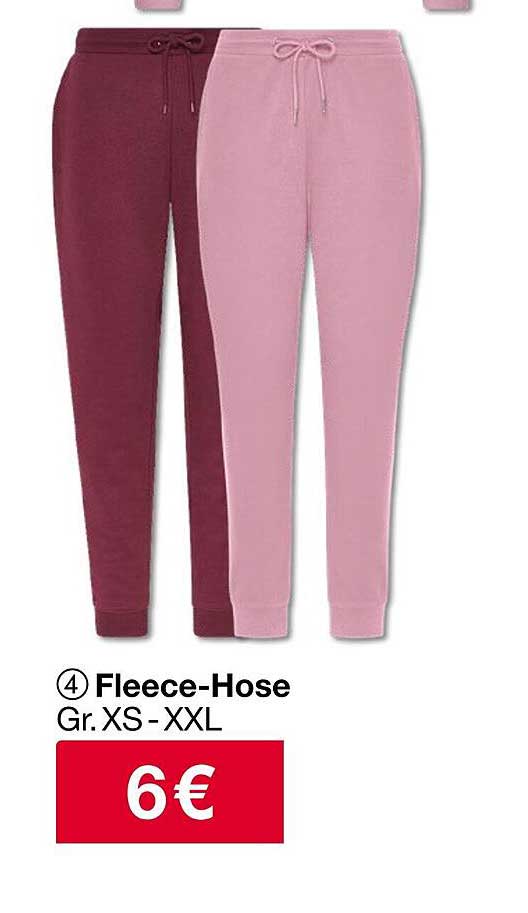 Fleece-Hose in verschiedenen Farben - Nur für 6€