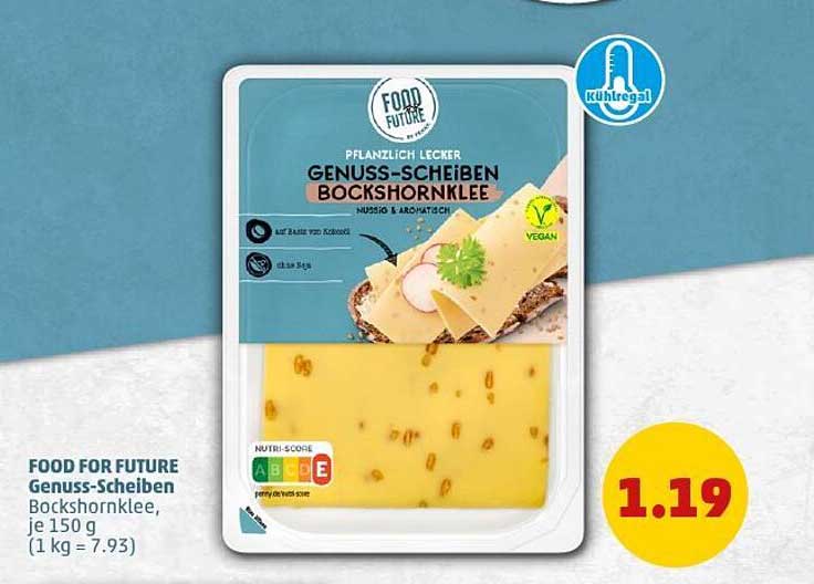 FOOD FOR FUTURE Genuss-Scheiben Bockshornkleee, je 150 g