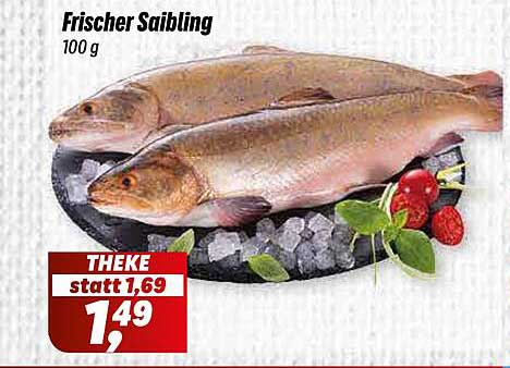 Frischer Saibling 100 g