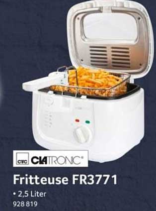 Fritteuse FR3771 – 2,5 Liter von CTC CLATRONIC