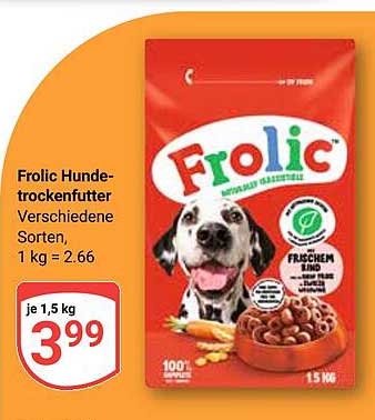 Frolic Hundefutter, 1,5 kg