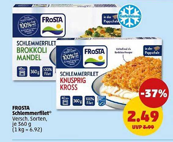 FROSTA Schlemmerfilet – Verschiedene Sorten, je 360 g