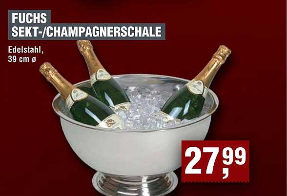 FUCHS Sekt-/Champagnerschale