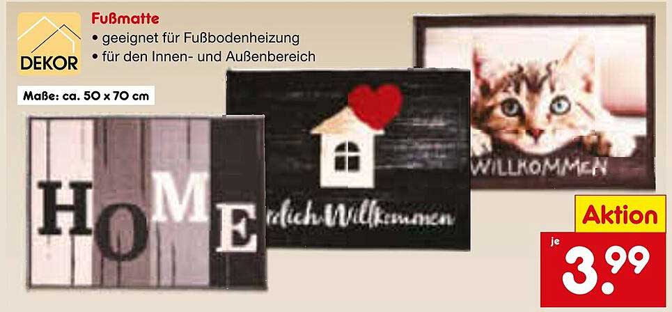 Fußmatte – Willkommen in Ihrem Zuhause