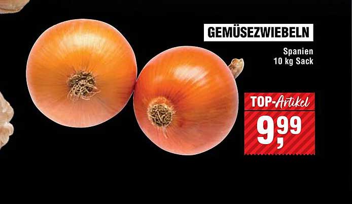 Gemüsezwiebeln Spanien 10 kg Sack
