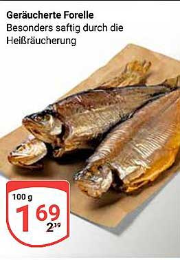 Geräucherte Forelle - Besonders saftig durch die Heißräucherung