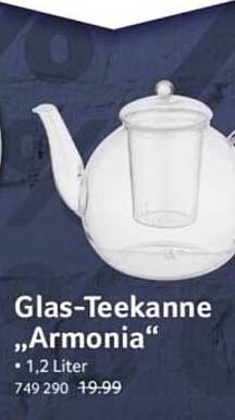 Glas-Teekanne „Armonia“