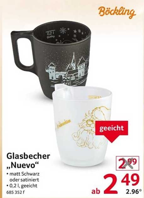 Glasbecher „Nuevo“
