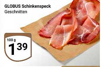 GLOBUS Schinkenspeck Geschnitten
