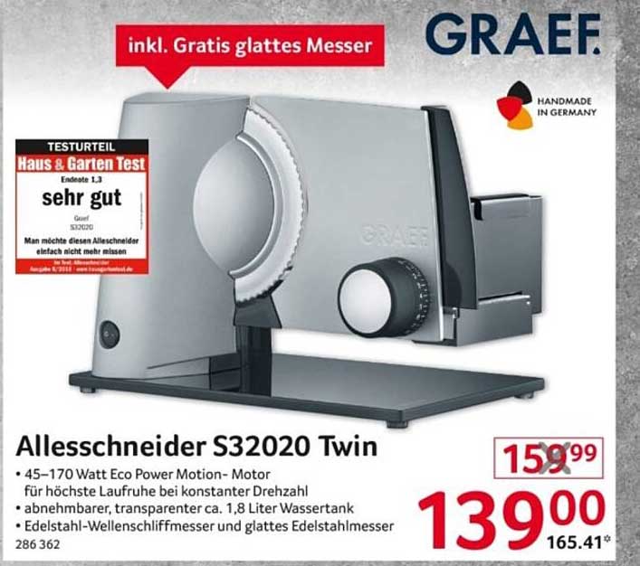 Graef Allesschneider S32020 Twin