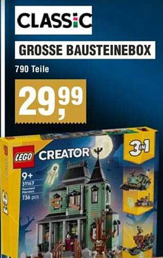 GROSSE BAUSTEINEBOX von CLASSIC - 790 Teile