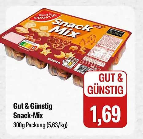 Gut & Günstig Snack-Mix 300g