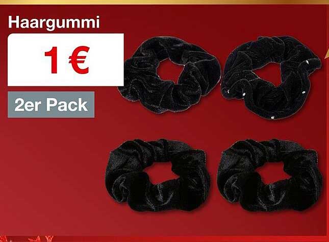 Haargummi 2er Pack