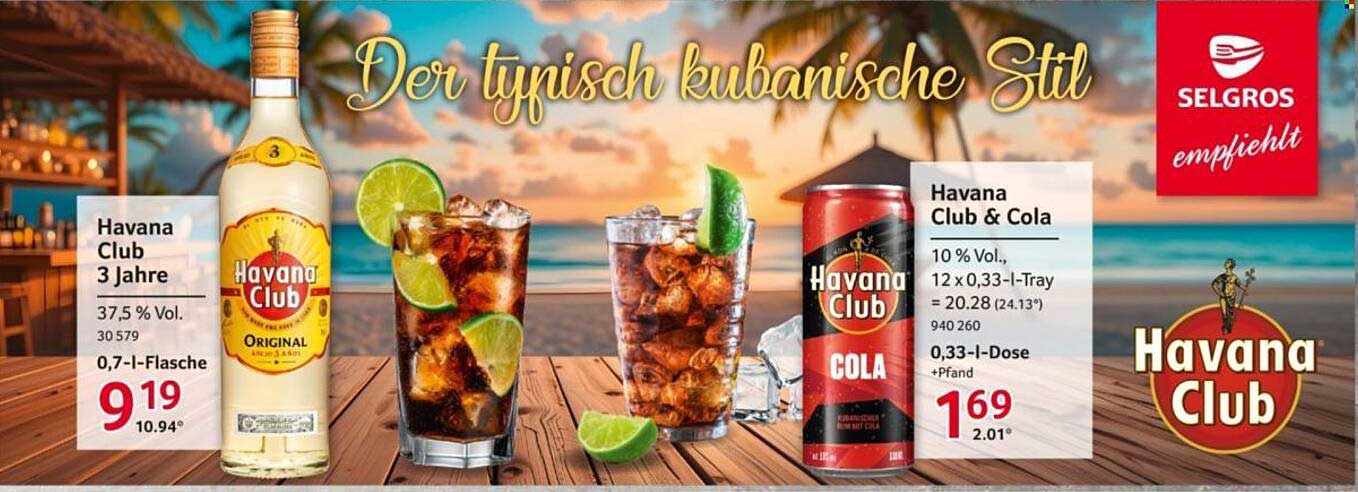 Havana Club – Der typische kubanische Stil