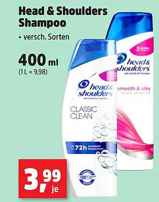 Head & Shoulders Shampoo - verschiedene Sorten