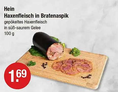 Hein Haxenfleisch in Bratenaspik 100 g