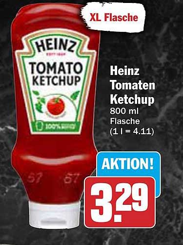Heinz Tomaten Ketchup 800 ml Flasche