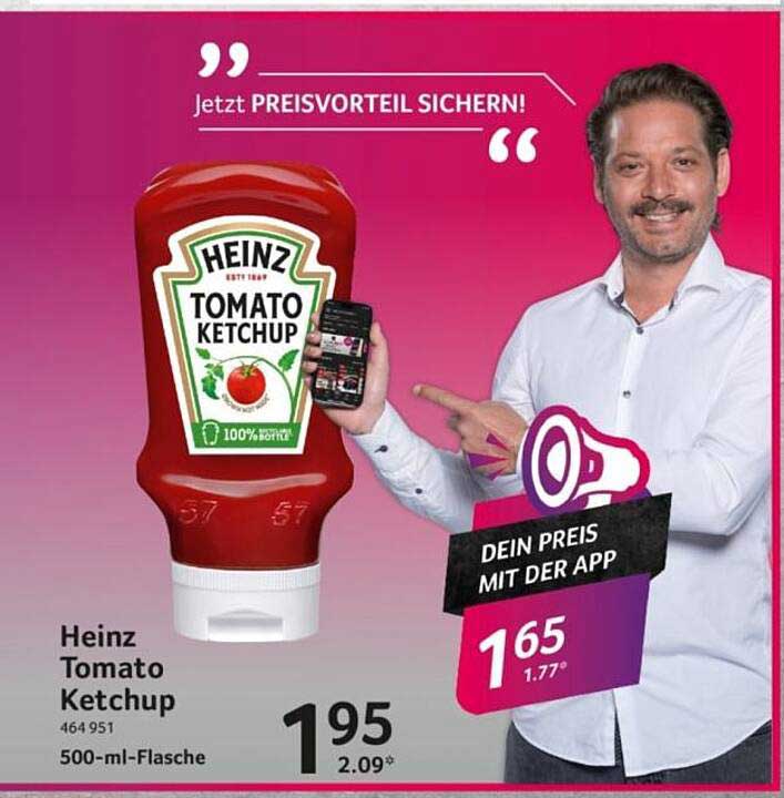 Heinz Tomato Ketchup 500-ml-Flasche