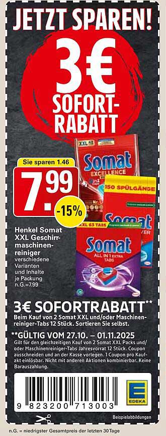 Henkel Somat XXL Geschirrmaschinenreiniger