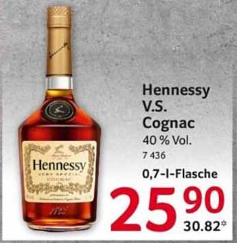 Hennessy V.S. Cognac 0,7-l-Flasche