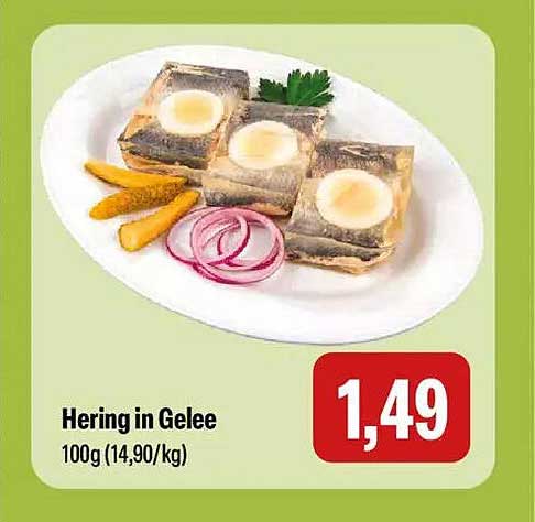 Hering in Gelee 100g