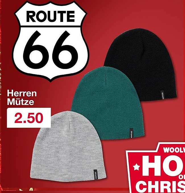 Herren Mütze aus der Route 66 Kollektion