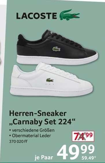 Herren-Sneaker „Carnaby Set 224“ von Lacoste