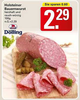 Holsteiner Bauernwurst – herzhaft und rauch-würzig