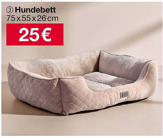 Hundebett 75 x 55 x 26 cm
