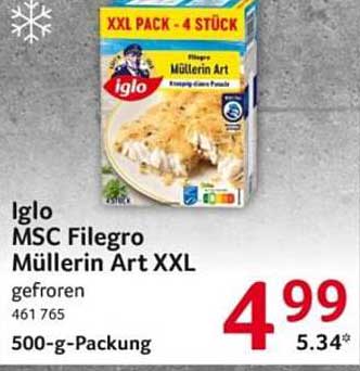 Iglo MSC Filegro Müllerin Art XXL - 500-g-Packung