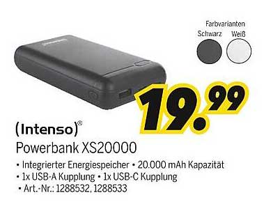(Intenso) Powerbank XS20000
