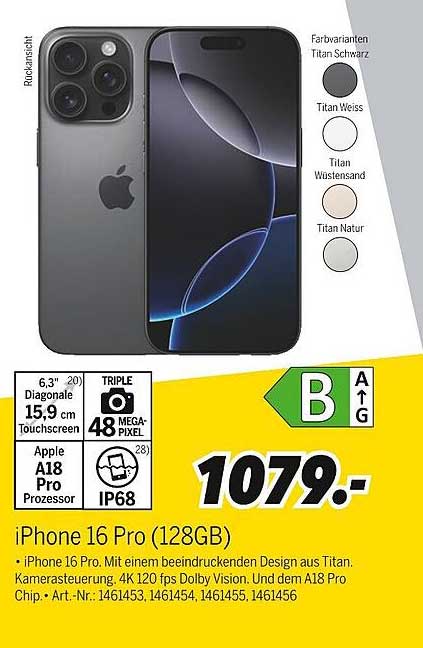 iPhone 16 Pro (128GB)