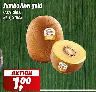 Jumbo Kiwi gold aus Italien, Kl. I, Stück