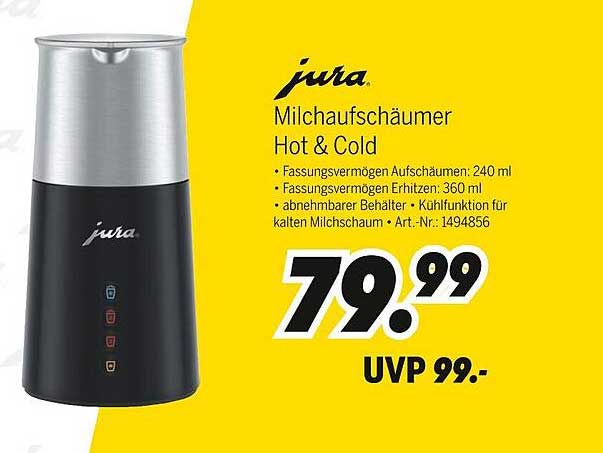 jura Milchaufschäumer Hot & Cold
