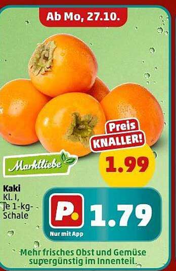 Kaki Kl. I, je 1-kg Schale