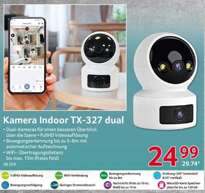 Kamera Indoor TX-327 dual