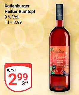Katlenburger Heißer Rumtopf 0,75 l