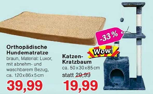 Katzen-Kratzbaum 50x30x85 cm - Jetzt zum Aktionspreis!