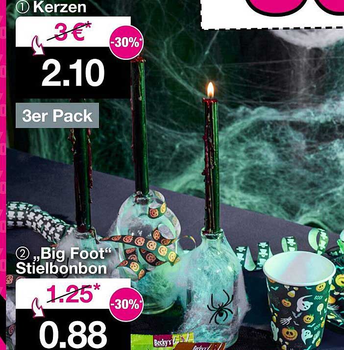 Kerzen 3er Pack - Jetzt nur 2,10 €