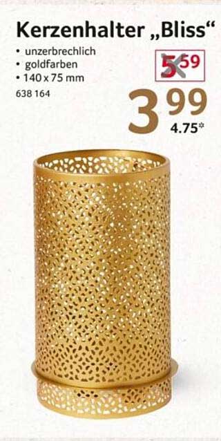 Kerzenhalter „Bliss“ - der elegante Blickfang für Ihr Zuhause